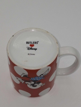 2x Minnie & Mickey Mouse Disney Tassen